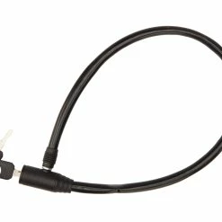 Bike Attitude - Kabellås - 4,5x650 Mm - Med Nyckel - Svart