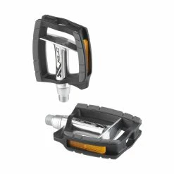 XLC - Pedal PD-C09 - Citybike - Bekväm - Svart / Silver