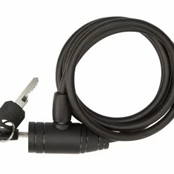 Bike Attitude - Spirallås - 8x1500 Mm - Med Nyckel - Svart