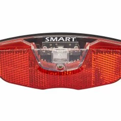 Smart Bike Smart Baklykta Till Pakethållare Med Batterier - Diod Ljus