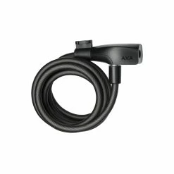 Axa Basta AXA Resolute 8-180 - Spirallås Med Nyckel - 180 Cm - Svart