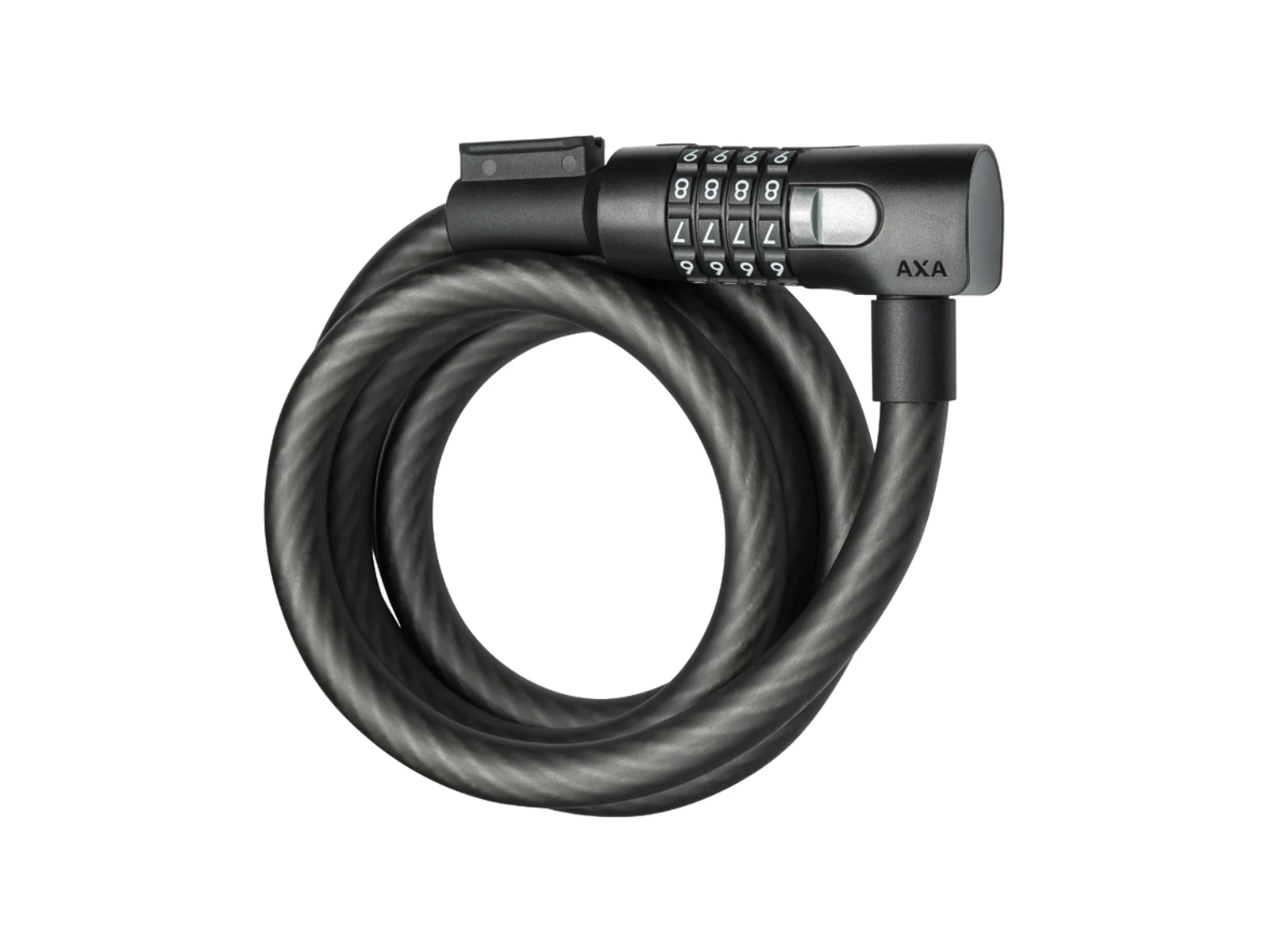 Axa Basta AXA Resolute C15-180 - Spirallås Med Kod - 180 Cm - Svart