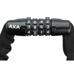 Axa Basta AXA - RIGID - Kättinglås Till Barn - 1200X3,5mm Med Kod - Grön