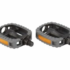 Diverse VP - Pedaler - City Bike - Med Gummi Och Reflexer - Svart