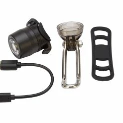 Abus Aries Framlykta - Uppladdningsbar - Svart