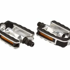 On Gear OnGear - Pedal - Sport - 9/16 "- Silver / Svart Aluminium