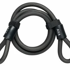 Axa Basta AXA Double Loop 120/10 - Double Loop Kabel - 120 Cm - Svart
