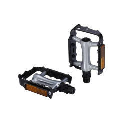 BBB ClassicRide - Pedaler - Alu 9/16 - Svart / Silver
