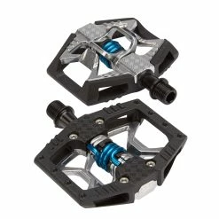 Crankbrothers Double Shot - MTB Kombipedal - Grå/svart/blå