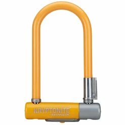Kryptonite Bygellås - Kryptolok 2 Mini 7 - U-Lock 8,2x17,8 Cm - Orange