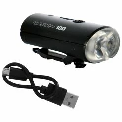 OXC Mini + - Cykelljus Fram - 100 Lumen - USB Uppladdningsbart