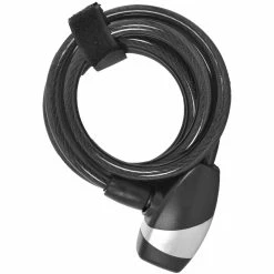 OXC Kabellås - KeyCoil - 10mm X 1800mm - Med Nycklar