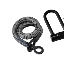 Texlock Eyelet X-LOCK - Cykellås - Textillås - Svart - 80 Cm.