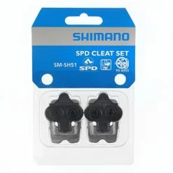 Shimano - SPD-klämmor Typ SM-SH51 - Med Gängad Platta