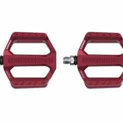 Shimano Flat - Pedaler Urban - Plattform - Röd - PD-EF202